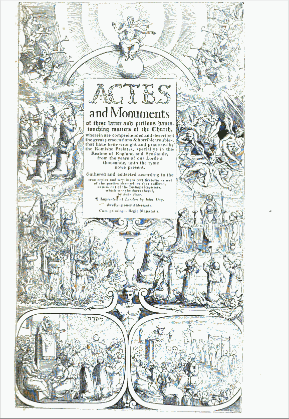 title page of Actes and Monuments