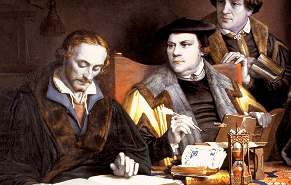 Melanchthon and Luther