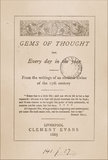 Gems of Thought